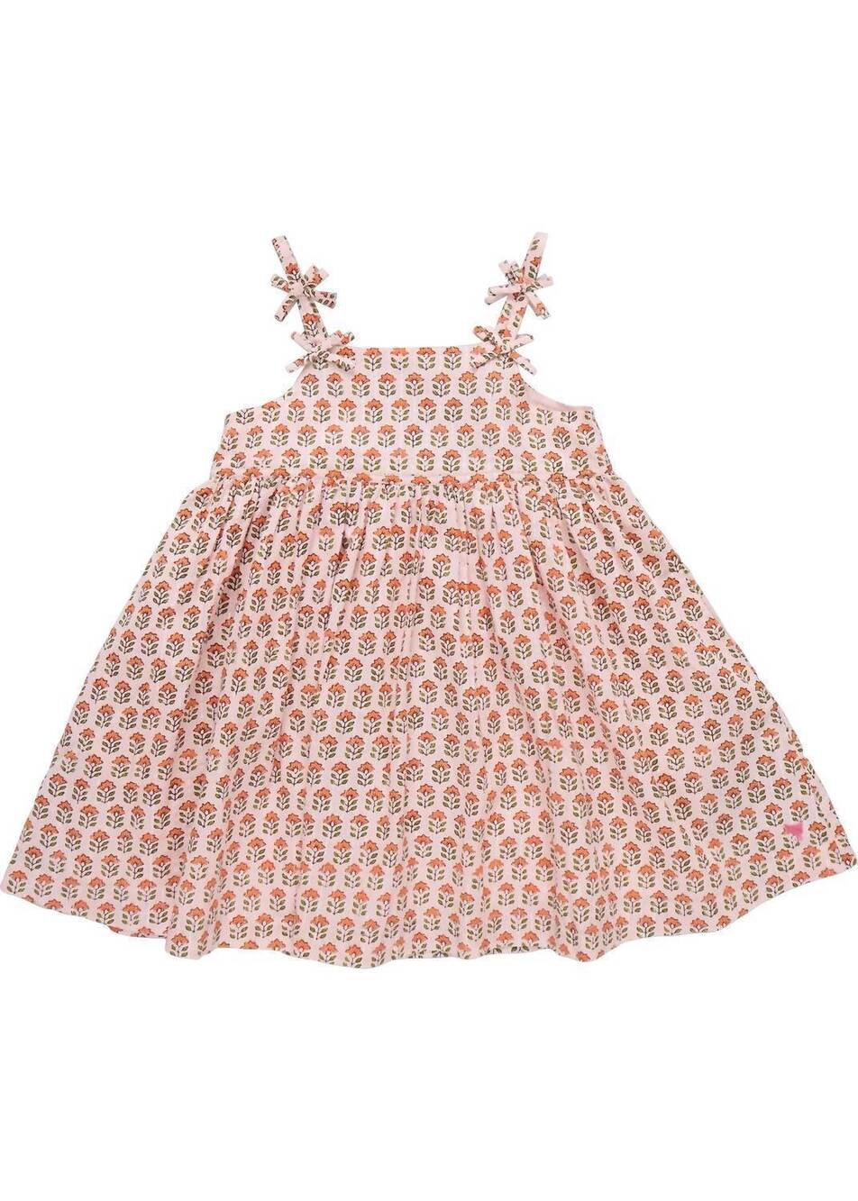NEW PINK CHICKEN girl's tia dress in peach
